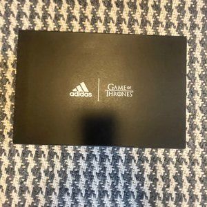NWT ADIDAS x Game of Thrones Nights Watch UltraBoost sneakers size US10 Black